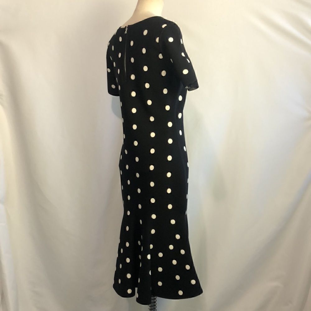 MILLY Polka Dot Mermaid Dress - Picture 3 of 6